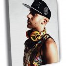 Emilio Rojas Rapper Hip-Hop Rap Music  20x16 inch FRAMED CANVAS WALL PRINT