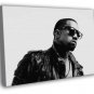 Kanye West Sunglasses BW Rapper Hip-Hop Music Rap  20x16 inch FRAMED CANVAS WALL PRINT
