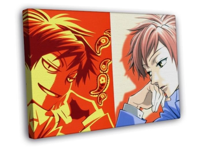 Ouran High School Host Club Kaoru Hitachiin Anime Art  20x16 inch FRAMED CANVAS WALL PRINT