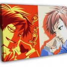 Ouran High School Host Club Kaoru Hitachiin Anime Art  20x16 inch FRAMED CANVAS WALL PRINT
