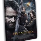 Ironclad Awesome Characters Movie  20x16 inch FRAMED CANVAS WALL PRINT