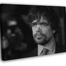 Peter Dinklage BW Portrait Movie Actor  20x16 inch FRAMED CANVAS WALL PRINT