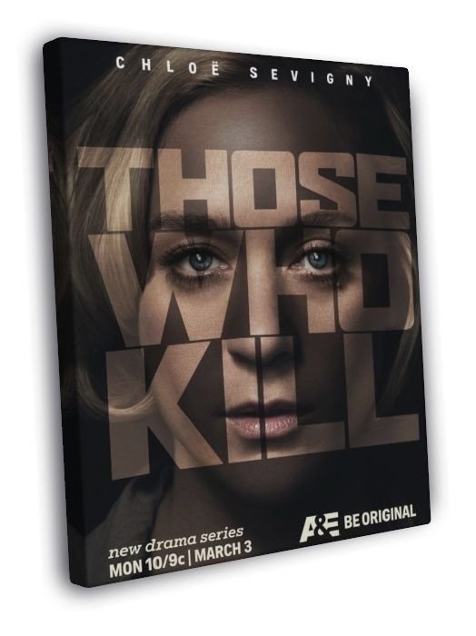 Those Who Kill Chloe Sevigny Series  20x16 inch FRAMED CANVAS WALL PRINT