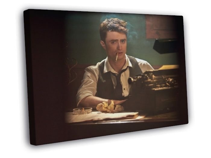 Daniel Radcliffe Waistcoat Typewriter Handsome Rare  20x16 inch FRAMED CANVAS WALL PRINT