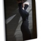 Kate Winslet Black Dress Curvy Hot Elegant Rare  20x16 inch FRAMED CANVAS WALL PRINT