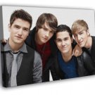 Big Time Rush Pop Band  20x16 inch FRAMED CANVAS WALL PRINT