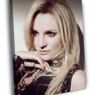 Britney Spears Beautiful Portrait Music Rare  20x16 inch FRAMED CANVAS WALL PRINT