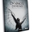Da Vinci's Demons TV Series  20x16 inch FRAMED CANVAS WALL PRINT