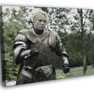 Game of Thrones Gwendoline Christie Brienne Of Tarth  20x16 inch FRAMED CANVAS WALL PRINT