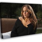Jennifer Lawrence Actress  20x16 inch FRAMED CANVAS WALL PRINT