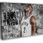 Kevin Garnett Art Brooklyn Nets Basketball 20x16 inch FRAMED CANVAS WALL PRINT