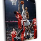 Tyson Chandler Dunk Nuggets Basketball Sport  20x16 inch FRAMED CANVAS WALL PRINT