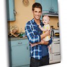 Baby Daddy Jean-Luc Bilodeau Cast Ben Wheeler Series  20x16 inch FRAMED CANVAS WALL PRINT