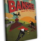 Banshee Painting Art Tv Series  20x16 inch FRAMED CANVAS WALL PRINT