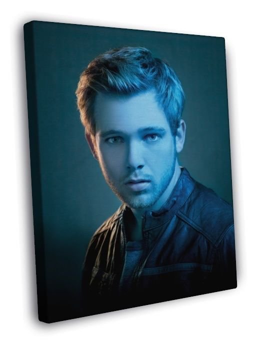 Bates Motel Max Thieriot Dylan Massett Tv Series  20x16 inch FRAMED CANVAS WALL PRINT