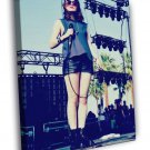 Chvrches Lauren Mayberry Synthpop Music Group  20x16 inch FRAMED CANVAS WALL PRINT