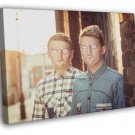 Disclosure Electronic Music Duo Band  20x16 inch FRAMED CANVAS WALL PRINT