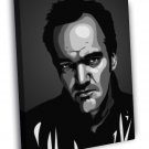 Quentin Tarantino Movie Director Amazing Portrait Art  20x16 inch FRAMED CANVAS WALL PRINT