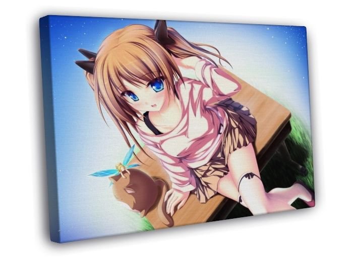 Suzukaze No Melt Hisagihara Ui Anime Manga Art  20x16 inch FRAMED CANVAS WALL PRINT