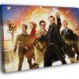 The World's End 2013 Movie Simon Pegg Nick Frost  20x16 inch FRAMED CANVAS WALL PRINT