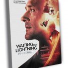 Waiting For Lightning Movie  20x16 inch FRAMED CANVAS WALL PRINT