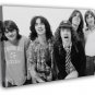 AC DC Malcolm Angus Young Larry Van Kriedt Retro Band 20x16 inch FRAMED CANVAS WALL PRINT