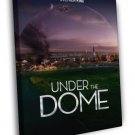 Airplane Crash Awesome Dusk Under The Dome TV Series  20x16 inch FRAMED CANVAS WALL PRINT