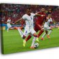 Arturo Vidal Shot Chile World Cup Soccer Football  20x16 inch FRAMED CANVAS WALL PRINT