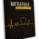 Battlefield Hardline Video Game  20x16 inch FRAMED CANVAS WALL PRINT