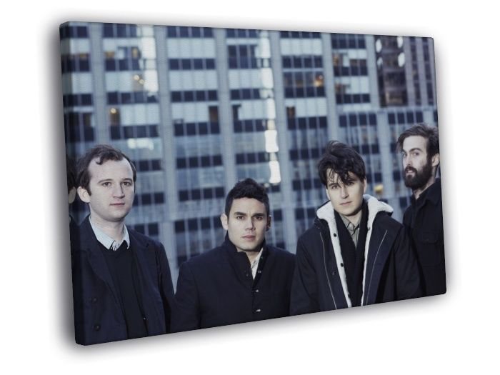 Vampire Weekend Cool Indie Rock Band Rare  20x16 inch FRAMED CANVAS WALL PRINT
