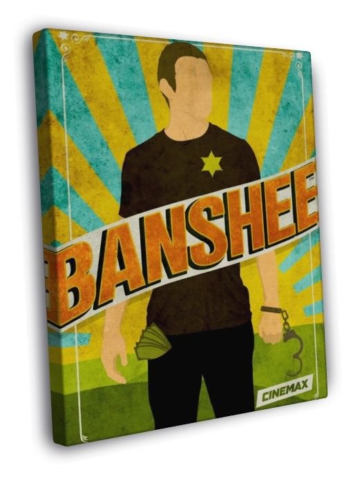 Banshee Art Painting Awesome Tv Series  20x16 inch FRAMED CANVAS WALL PRINT