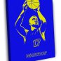 Chris Mullin Art Golden State Warriors Retro Sport  20x16 inch FRAMED CANVAS WALL PRINT