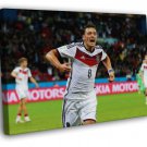 Mesut Ozil Goal Germany World Cup Soccer Football  20x16 inch FRAMED CANVAS WALL PRINT