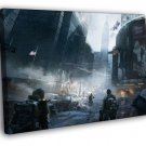 Tom Clancy's The Division Ruins City Game  20x16 inch FRAMED CANVAS WALL PRINT