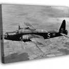 Vickers Wellington Bomber Airplane Aircraft War WW2  20x16 inch FRAMED CANVAS WALL PRINT