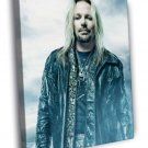 Vince Neil Motley Crue Rock Music Singer  20x16 inch FRAMED CANVAS WALL PRINT