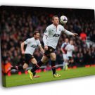 Wayne Rooney FC Manchester United Soccer Football  20x16 inch FRAMED CANVAS WALL PRINT