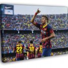 Neymar da Silva Santos Brazil FC Barcelona  20x16 inch FRAMED CANVAS WALL PRINT