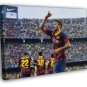 Neymar da Silva Santos Brazil FC Barcelona  20x16 inch FRAMED CANVAS WALL PRINT