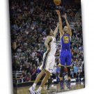 Stephen Curry Steph Golden State Warriors Jump Shot  20x16 inch FRAMED CANVAS WALL PRINT