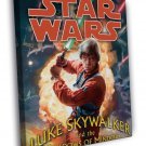 Luke Skywalker Jedi Lightsaber Star Wars Art WALL  20x16 inch FRAMED CANVAS PRINT