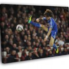 David Luiz Chelsea Brazil Football Soccer  20x16 inch FRAMED CANVAS WALL PRINT