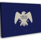 House Arryn Logo Sigil Coat of Arms Game of Thrones  20x16 inch FRAMED CANVAS WALL PRINT