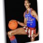 Wilt Chamberlain Harlem Globetrotters Legend 20x16 inch FRAMED CANVAS WALL PRINT