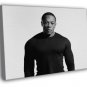 Dr. Dre Andre Young Rapper BW Gangsta Rap Hip-Hop 20x16 inch FRAMED CANVAS WALL PRINT