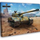 World of Tanks Batignolles-Chatillon 25t Game WoT Art  20x16 inch FRAMED CANVAS WALL PRINT