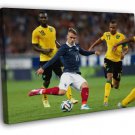 Antoine Griezmann Shot France World Cup Football  20x16 inch FRAMED CANVAS WALL PRINT