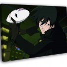 Darker than Black Mask Anime Manga Art  20x16 inch FRAMED CANVAS WALL PRINT