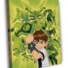 Ben 10 Aliens Cool Amazing Cartoon TV Series Art  20x16 inch FRAMED CANVAS WALL PRINT
