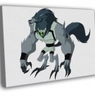 Ben 10 Blitzwolfer Alien Cartoon TV Series Art  20x16 inch FRAMED CANVAS WALL PRINT